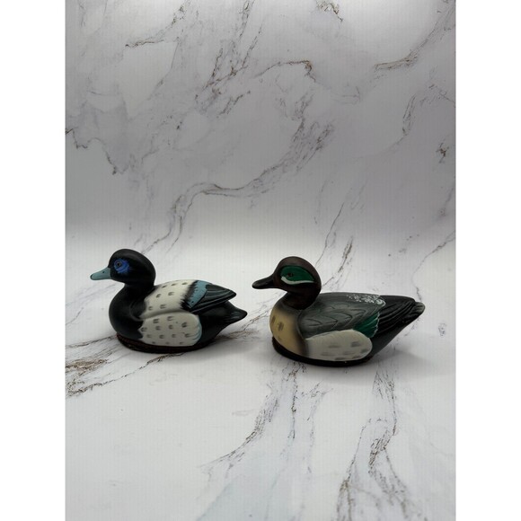 Vintage Jasco Duck Lint Brushes 5.5" Length Set of 2 Hand‎ Painted Multicolor - Picture 5 of 16